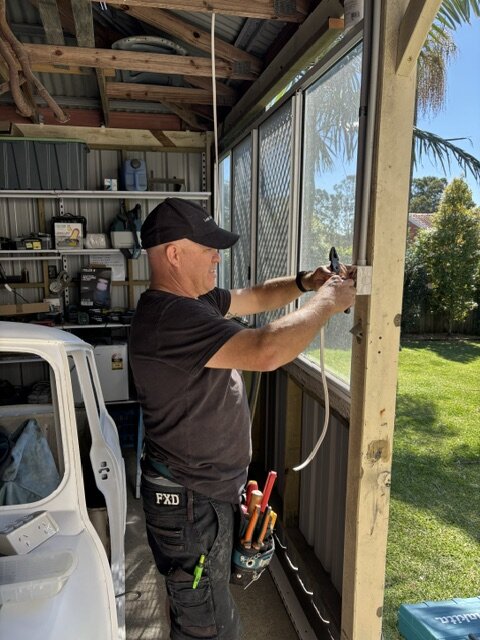 Lead In Electrical running new cable during a house rewire