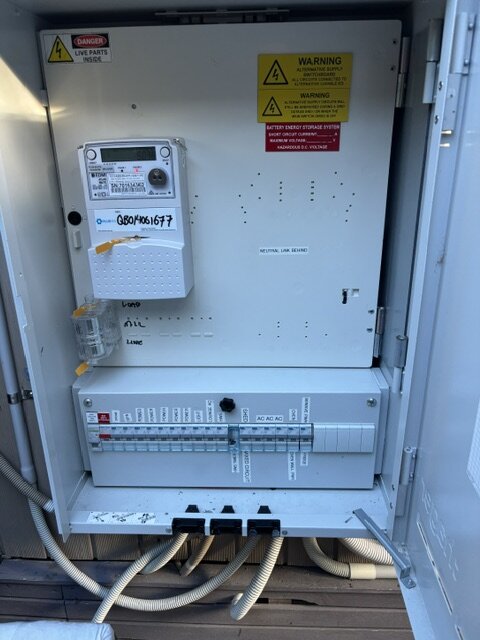 Modern switchboard upgrade with RCD safety switches installed by Lead In Electrical